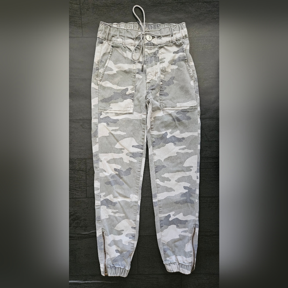 AE Ne(X)t Level Jeggings, Size 000 X-Short, Grey Camo